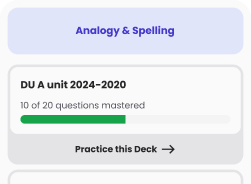 পরীক্ষাভিত্তিক প্রস্তুতি ও কাস্টমাইজড Flashcard